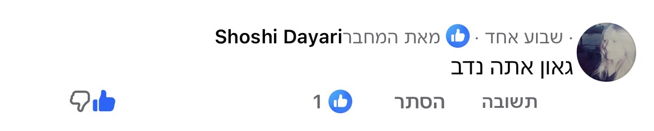 תגובה לתכנים של נדב כץ, תמונה 92