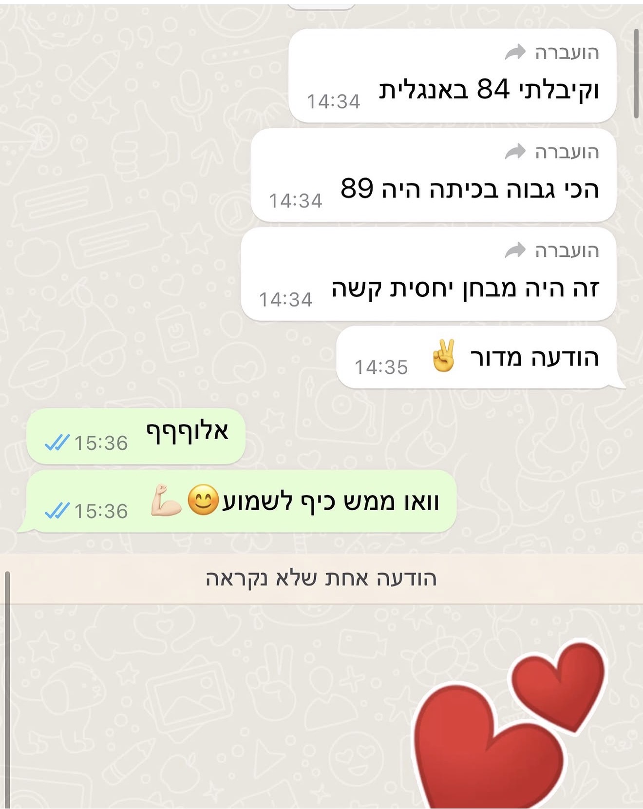 הודעת הורה או תלמיד