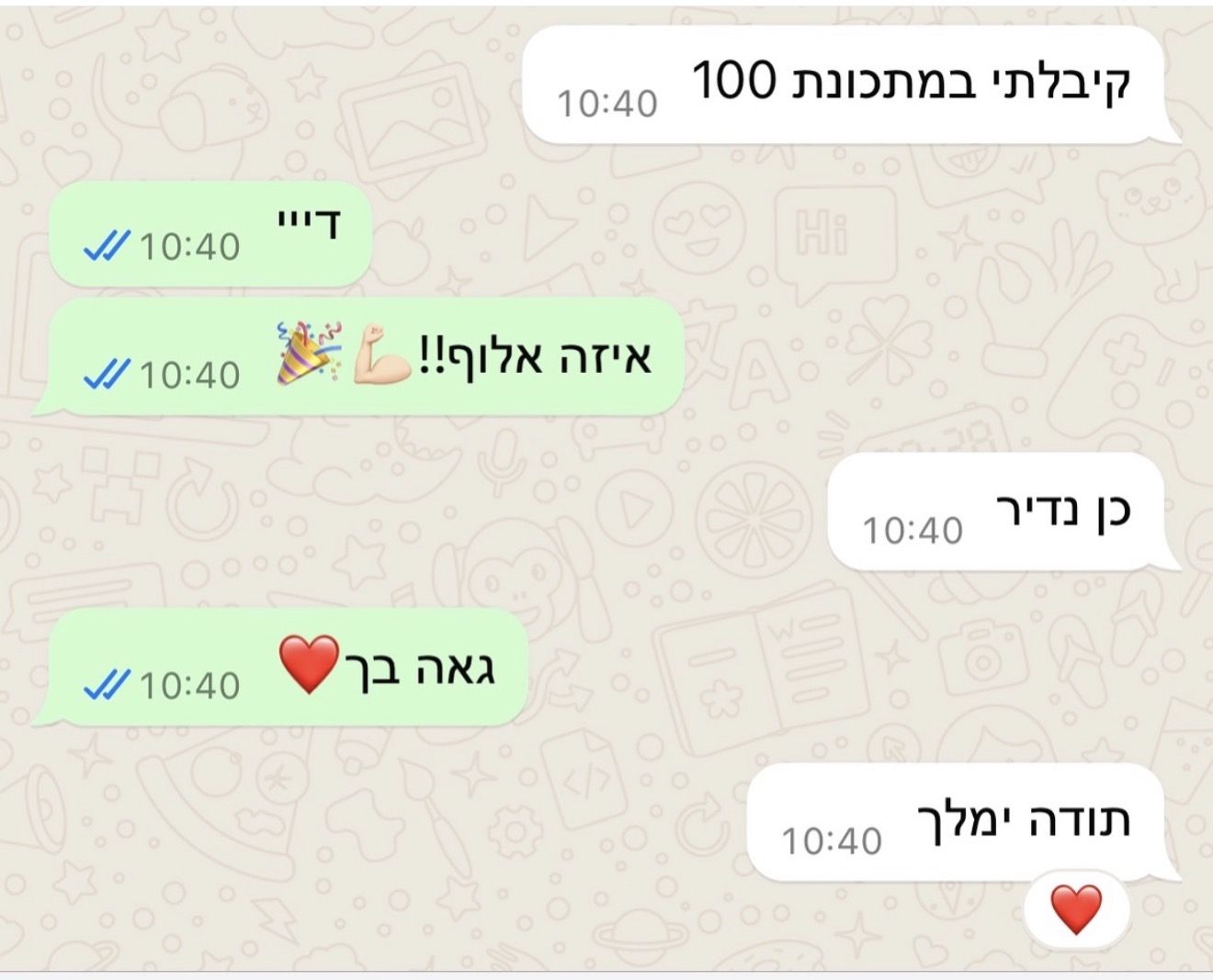 הודעת הורה או תלמיד