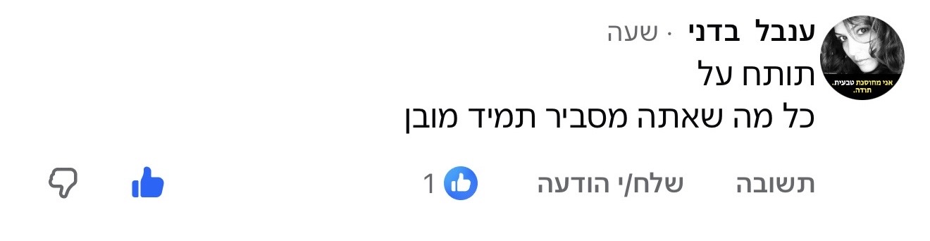 תגובה לתכנים של נדב כץ, תמונה 120
