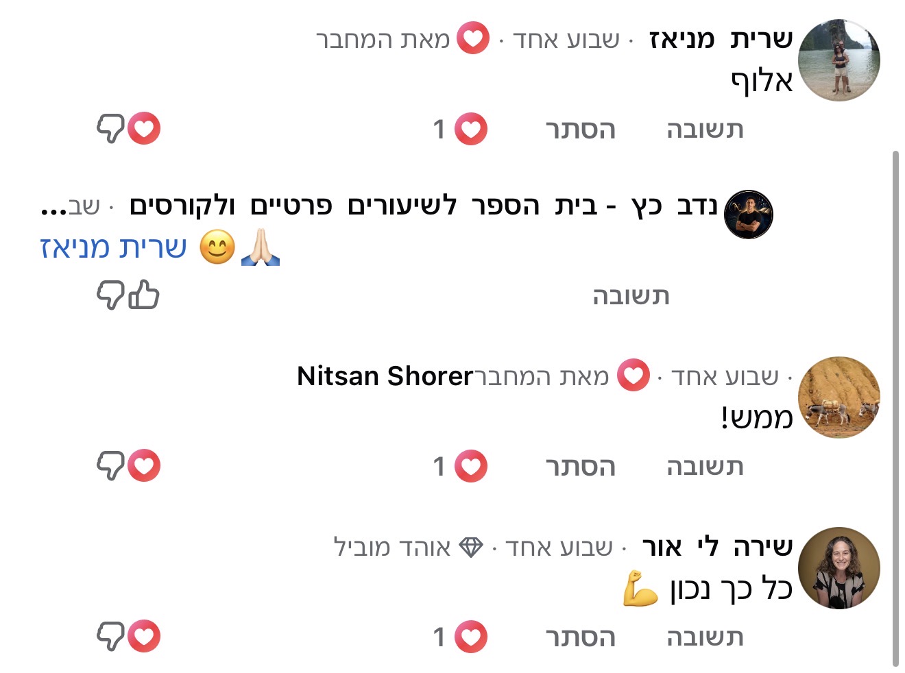 תגובה לתכנים של נדב כץ, תמונה 75